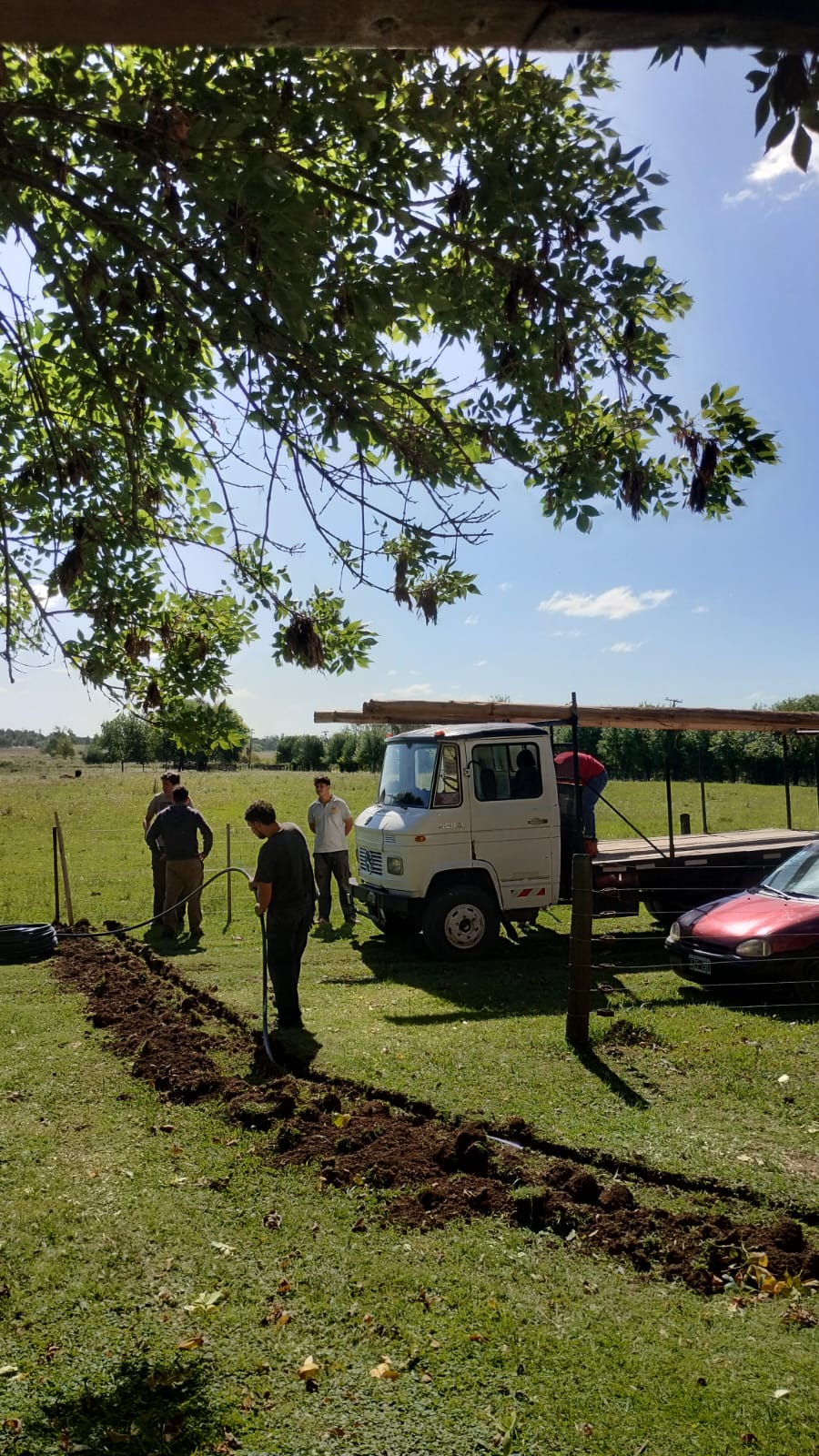 Tendido y obra civil de red