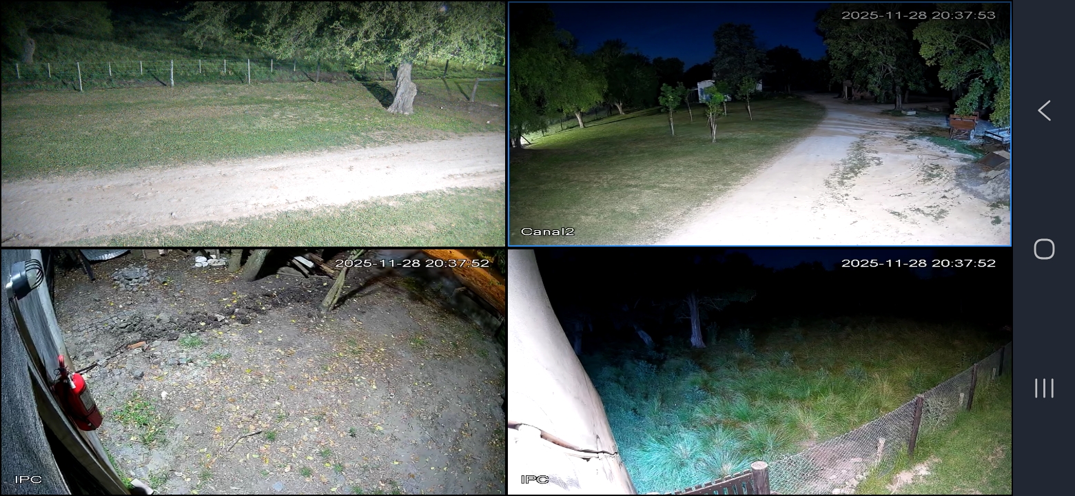 CCTV IP con visión nocturna